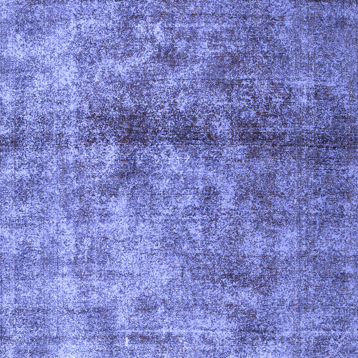 Machine Washable Persian Blue Traditional Rug, wshtr2798blu
