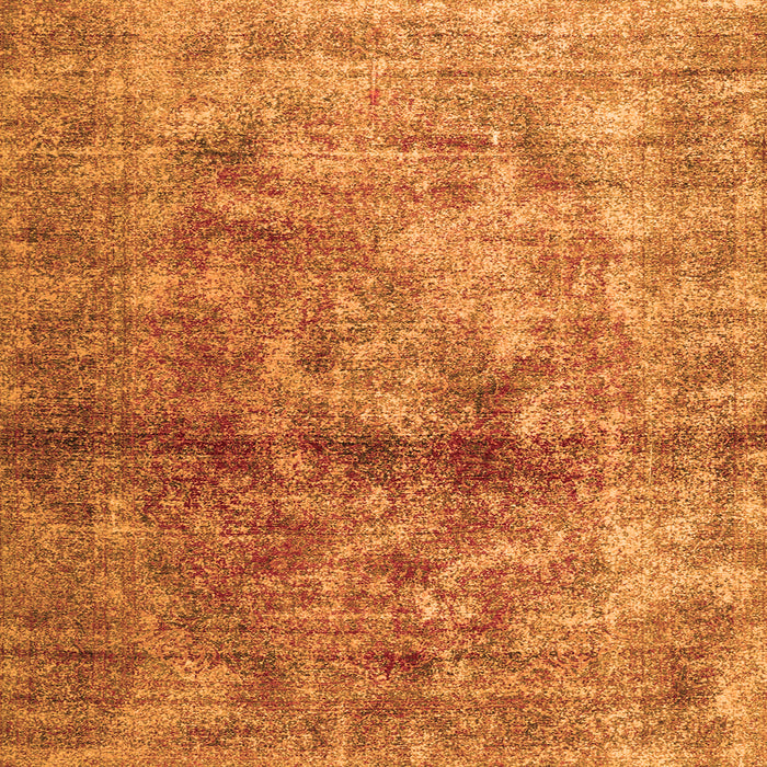 Serging Thickness of Persian Orange Traditional Rug, tr2798org