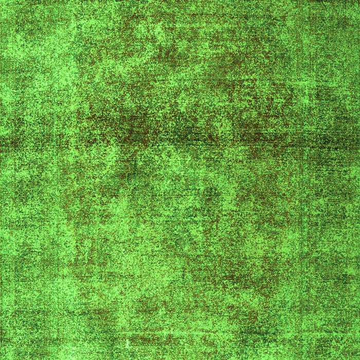 Serging Thickness of Machine Washable Persian Green Traditional Area Rugs, wshtr2798grn
