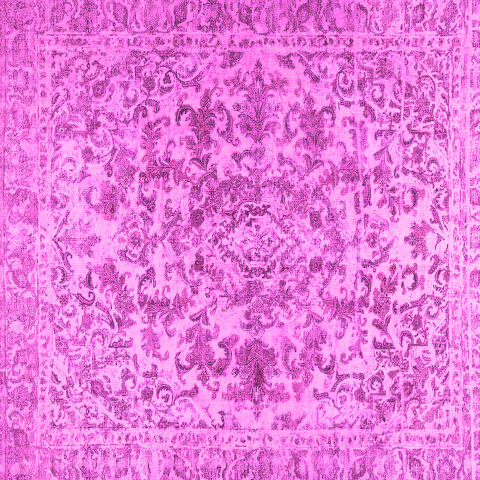 Square Persian Pink Traditional Rug, tr2799pnk