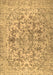 Machine Washable Persian Brown Traditional Rug, wshtr2799brn