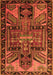 Persian Orange Traditional Rug, tr279org