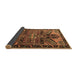 Sideview of Persian Brown Traditional Rug, tr279brn