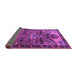 Sideview of Persian Purple Traditional Rug, tr279pur