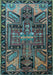 Persian Light Blue Traditional Rug, tr279lblu