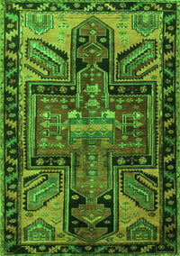 Persian Green Traditional Rug, tr279grn