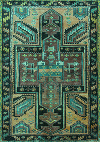 Persian Turquoise Traditional Rug, tr279turq