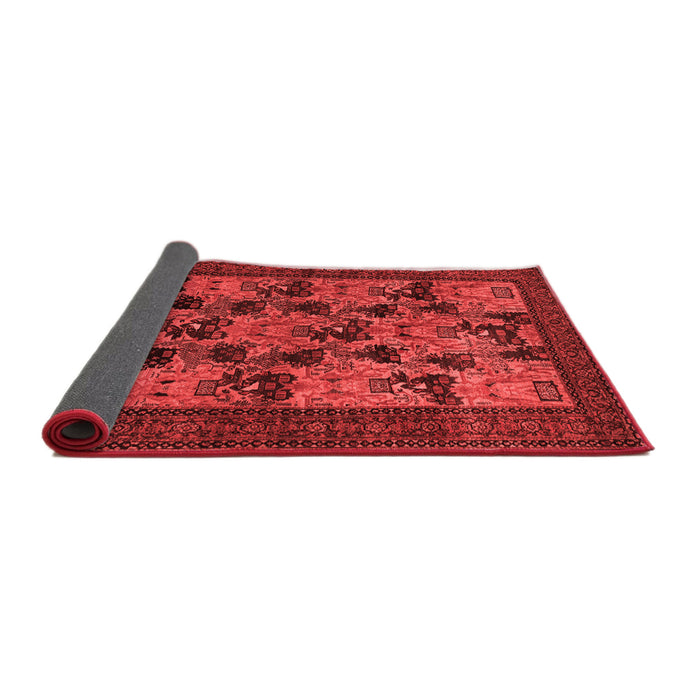 Animal Red Traditional Area Rugs