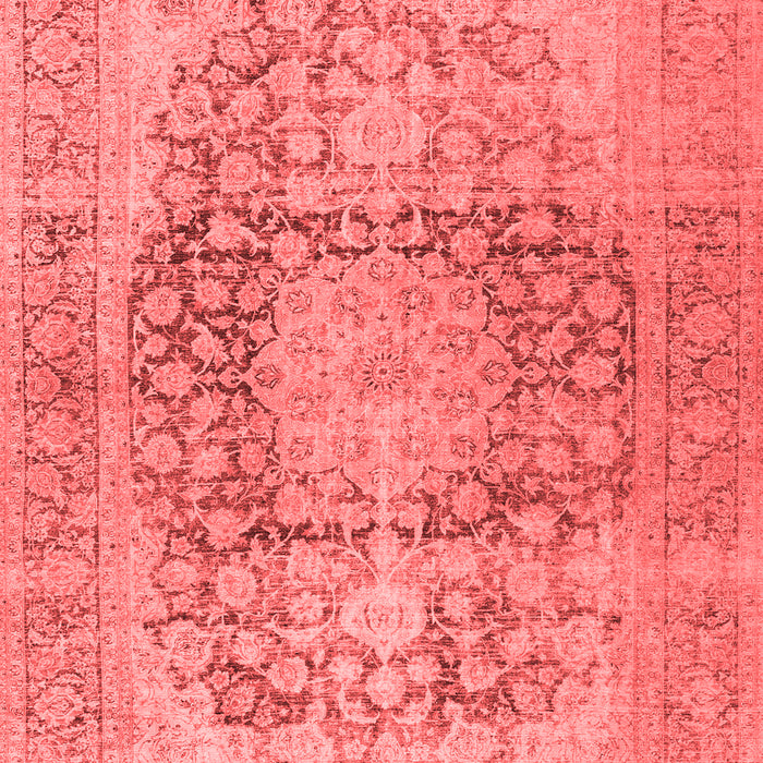 Machine Washable Persian Red Traditional Rug, wshtr2800red