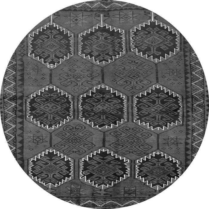 Machine Washable Persian Gray Traditional Rug, wshtr2801gry