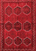 Persian Red Traditional Area Rugs