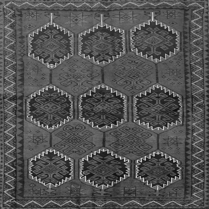 Serging Thickness of Persian Gray Traditional Rug, tr2801gry