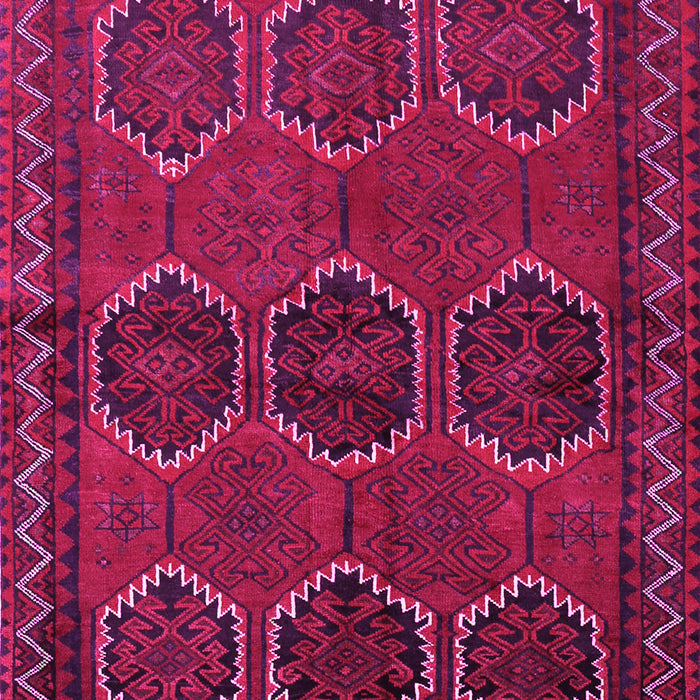 Machine Washable Persian Pink Traditional Rug, wshtr2801pnk