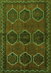 Persian Green Traditional Rug, tr2801grn