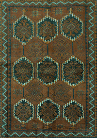 Persian Turquoise Traditional Rug, tr2801turq