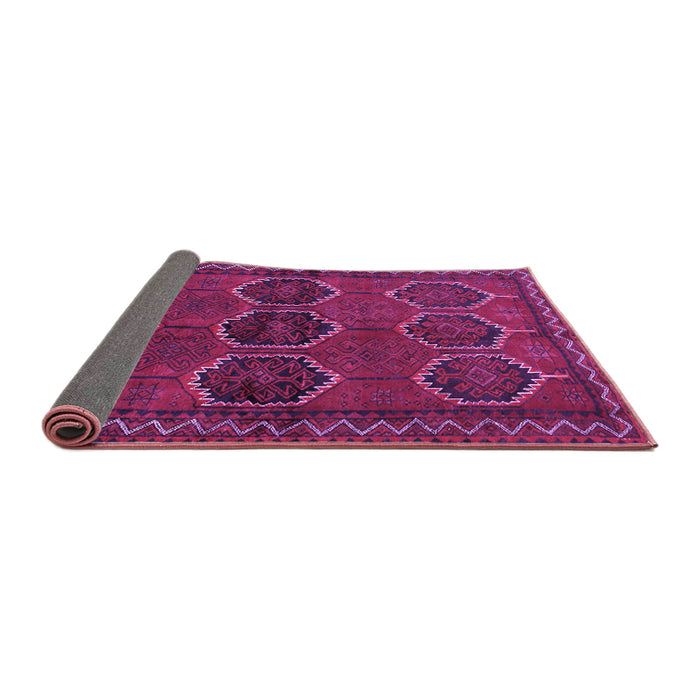 Sideview of Persian Purple Traditional Rug, tr2801pur
