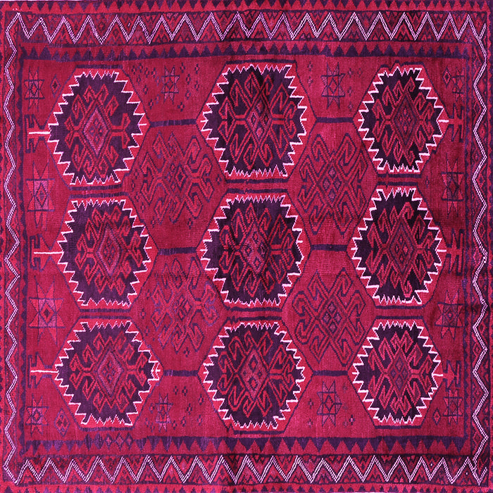 Square Persian Pink Traditional Rug, tr2801pnk