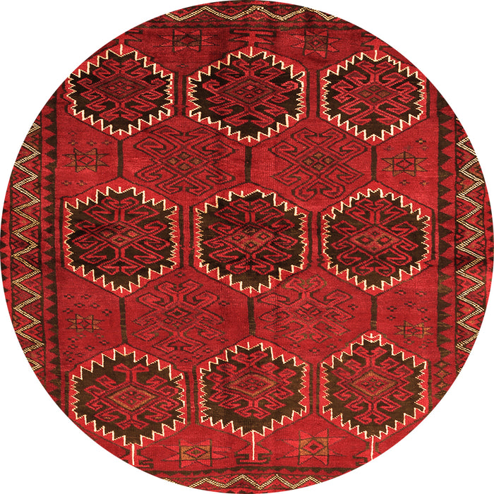 Machine Washable Persian Orange Traditional Area Rugs, wshtr2801org