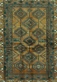 Persian Turquoise Traditional Rug, tr2802turq
