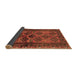 Sideview of Persian Brown Traditional Rug, tr2802brn