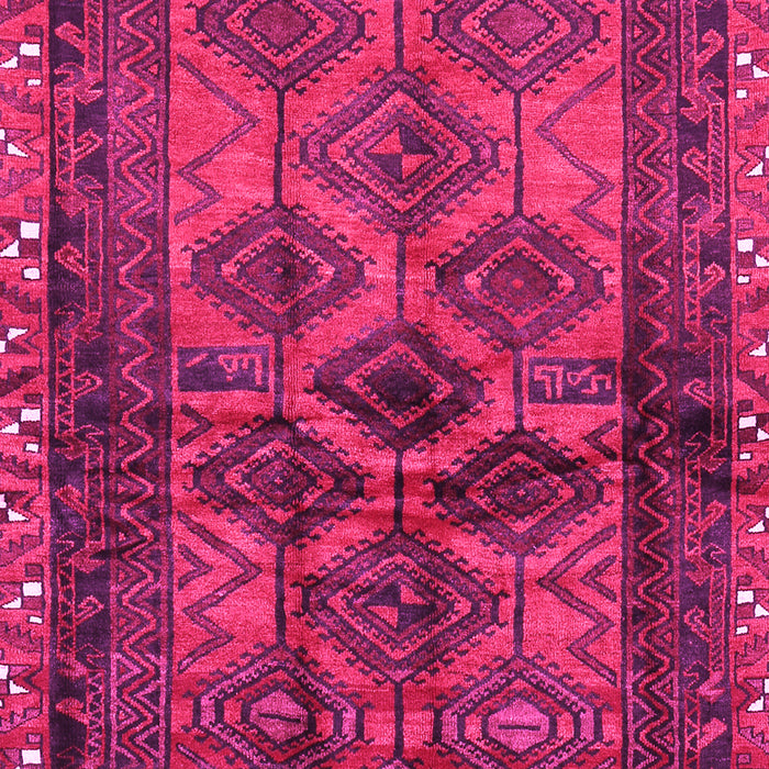 Machine Washable Persian Pink Traditional Rug, wshtr2802pnk