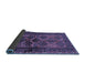 Sideview of Persian Blue Traditional Rug, tr2802blu