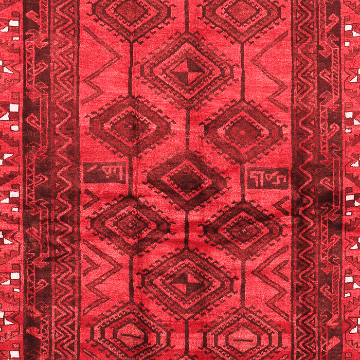 Machine Washable Persian Red Traditional Rug, wshtr2802red
