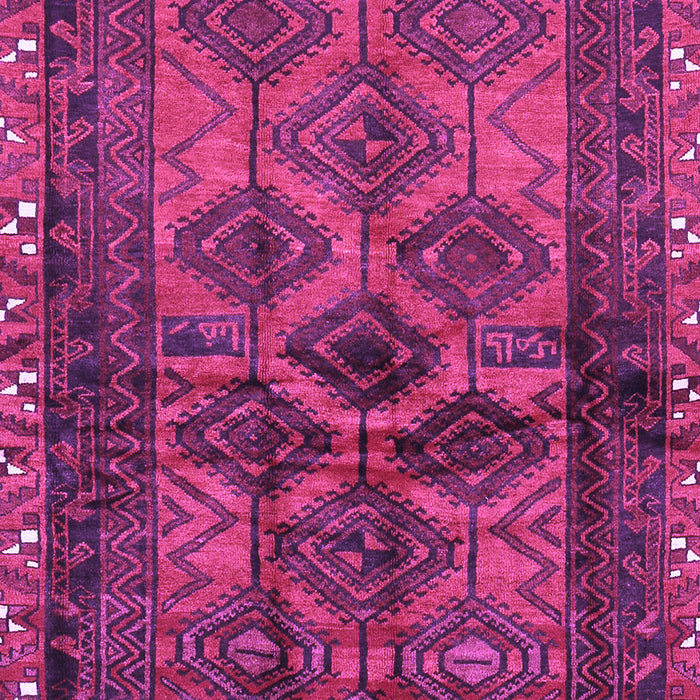 Machine Washable Persian Purple Traditional Area Rugs, wshtr2802pur