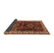 Sideview of Persian Brown Traditional Rug, tr2803brn