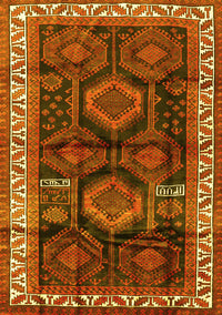 Persian Yellow Traditional Rug, tr2803yw