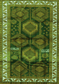 Persian Green Traditional Rug, tr2803grn