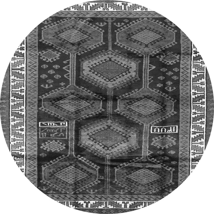 Machine Washable Persian Gray Traditional Rug, wshtr2803gry