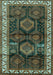 Persian Turquoise Traditional Rug, tr2803turq