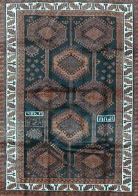 Persian Light Blue Traditional Rug, tr2803lblu