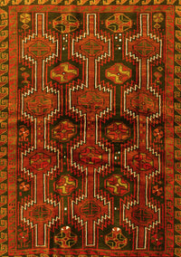 Persian Yellow Traditional Rug, tr2804yw