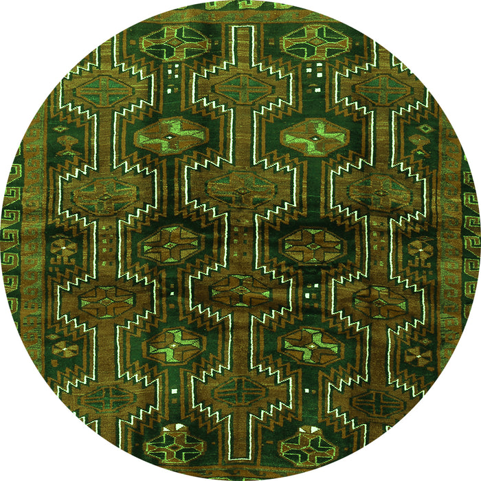 Machine Washable Persian Green Traditional Area Rugs, wshtr2804grn