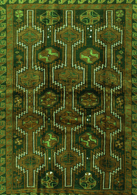 Persian Green Traditional Rug, tr2804grn