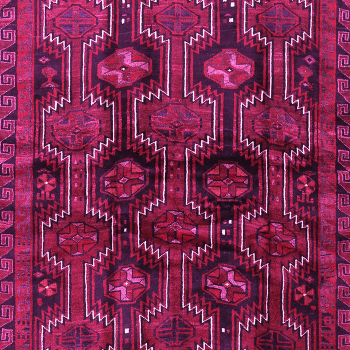 Machine Washable Persian Pink Traditional Rug, wshtr2804pnk