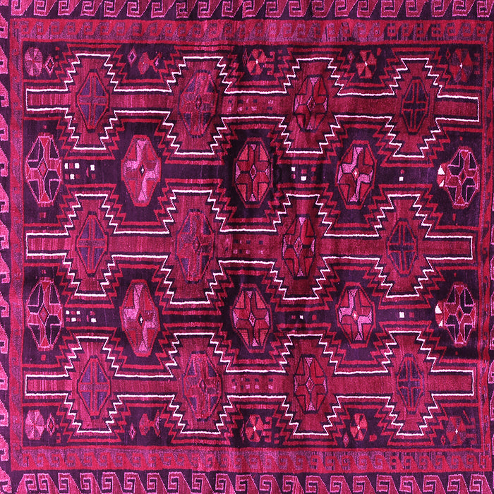 Square Persian Pink Traditional Rug, tr2804pnk