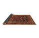 Sideview of Persian Brown Traditional Rug, tr2805brn