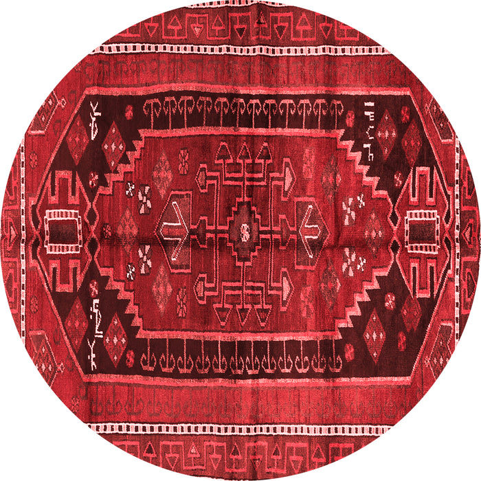 Machine Washable Persian Red Traditional Rug, wshtr2805red