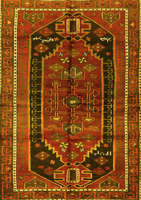 Persian Yellow Traditional Rug, tr2805yw