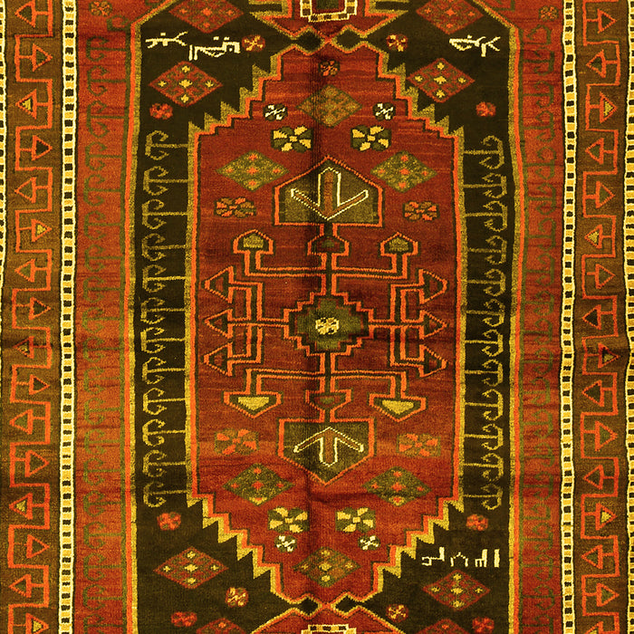 Persian Yellow Traditional Rug, tr2805yw