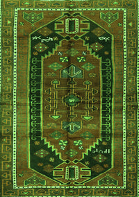 Persian Green Traditional Rug, tr2805grn