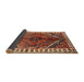 Sideview of Traditional Red Persian Rug, tr2806