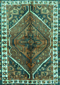 Persian Turquoise Traditional Rug, tr2806turq