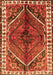 Persian Orange Traditional Rug, tr2806org