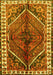 Persian Yellow Traditional Rug, tr2806yw