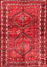 Persian Red Traditional Area Rugs