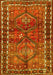 Persian Yellow Traditional Rug, tr2807yw